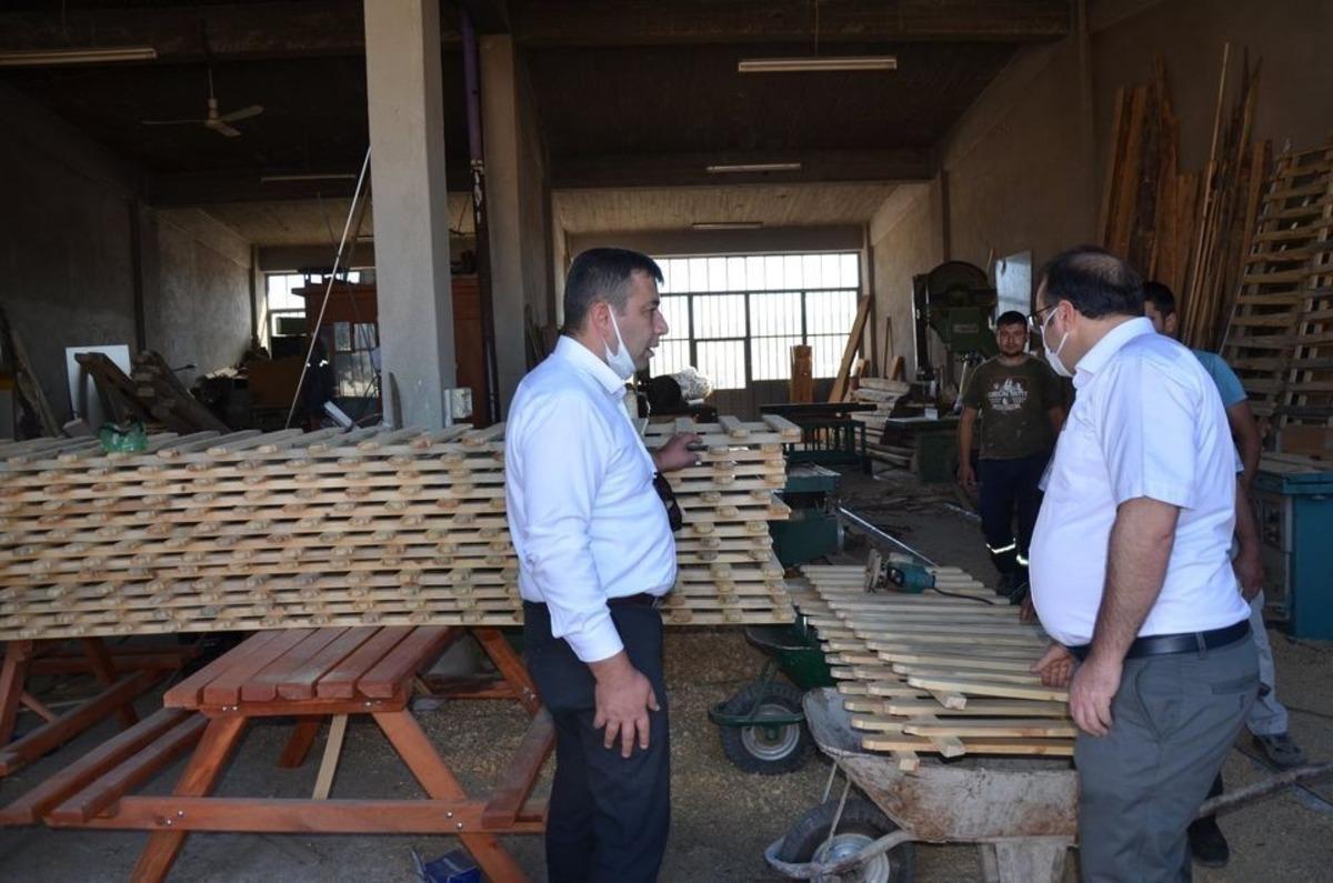 Belediye &uuml;retiyor, halkın hizmetine sunuyor