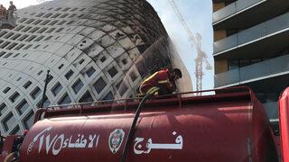 Beyrut’ta AVM'de yangın!