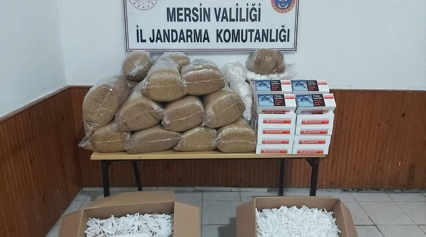 Mersin'de 102,5 kilogram ka&ccedil;ak t&uuml;t&uuml;n ele ge&ccedil;irildi
