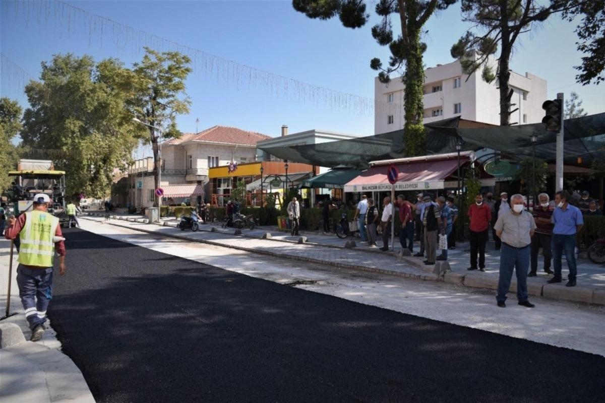 B&uuml;y&uuml;kşehir Belediyesi Kış gelmeden yol &ccedil;alışmalarını tamamlıyor