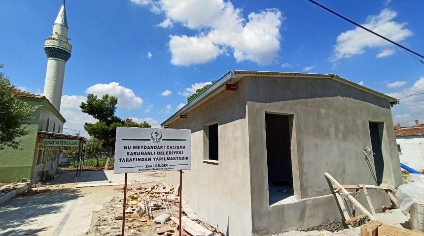 Saruhanlı Belediyesinden &Ccedil;akmaklı Mahallesine yeni yatırımlar