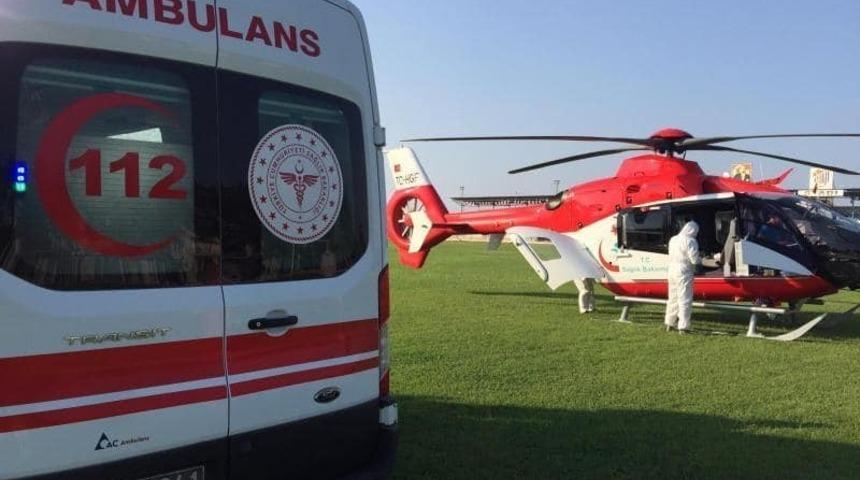 Korona virüse yakalanan doktor Ankara’ya sevk edildi