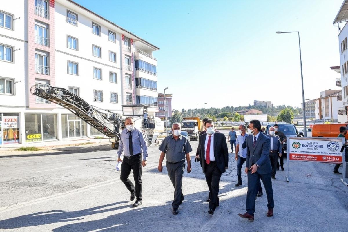 Yeşiltepe Adli Tıp Caddesi yenileniyor