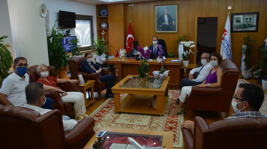 Başkan &Ccedil;avdar, &uuml;yelerinin sıkıntılarını paylaştı