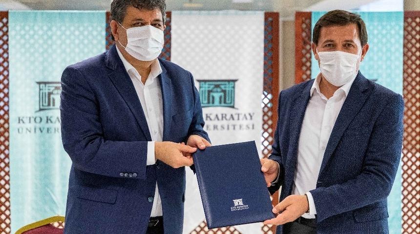 KTO Karatay &Uuml;niversitesi ile Karatay Belediyesi protokol imzaladı