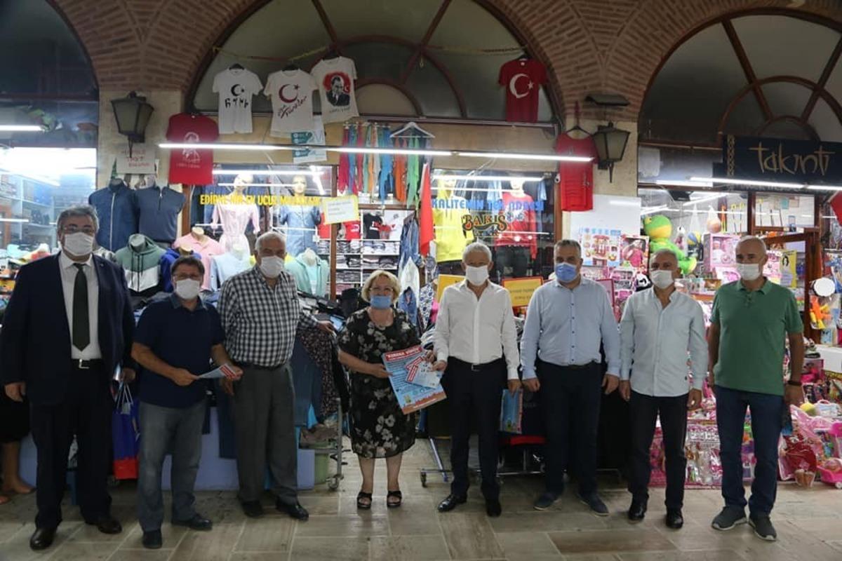 ETSO tarihi &ccedil;arşı esnaflarını korona vir&uuml;s tedbirleri ile ilgili bilgilendirdi