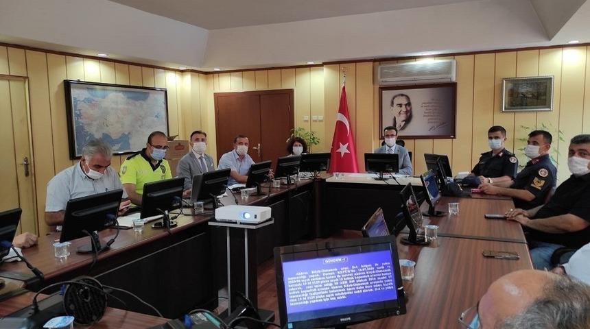 Osmancık il&ccedil;e trafik komisyonu toplandı