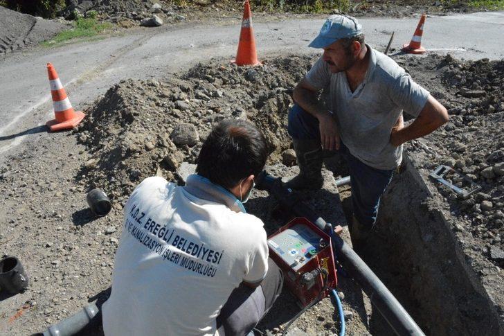 İlave su şebekesi hatları yapılıyor G5