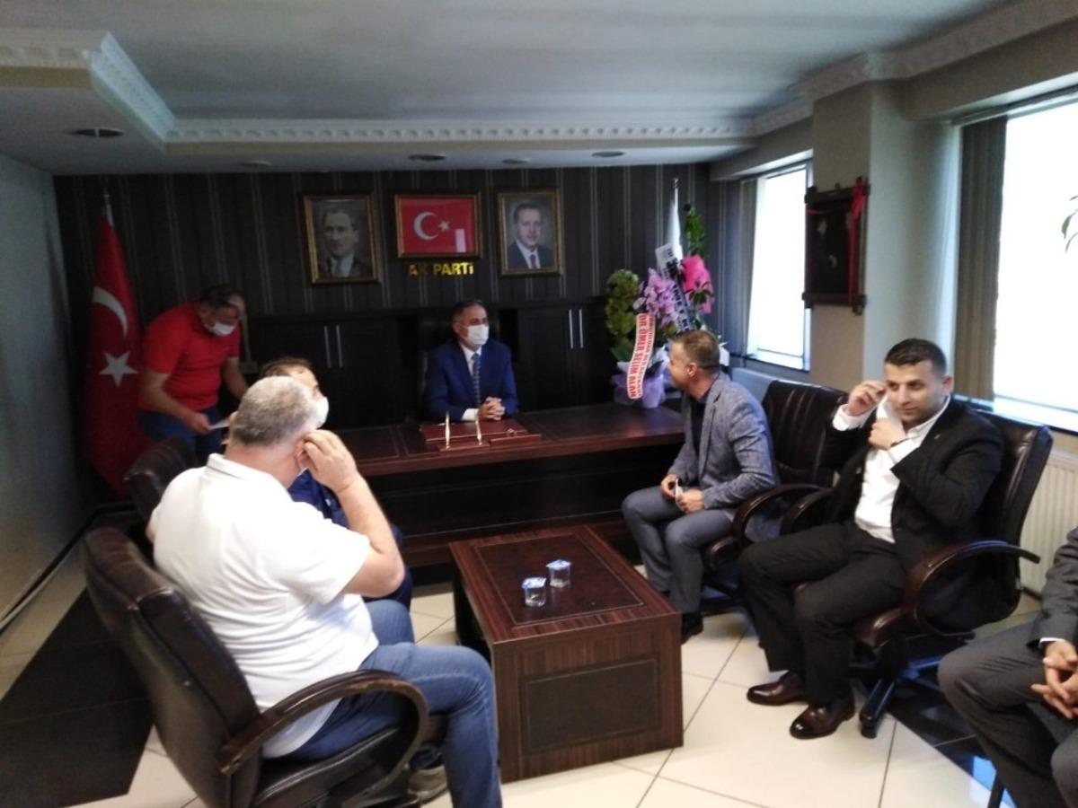 Emniyet M&uuml;d&uuml;r&uuml; &Ccedil;elik&rsquo;ten, Bozkurt&rsquo;a hayırlı olsun ziyareti