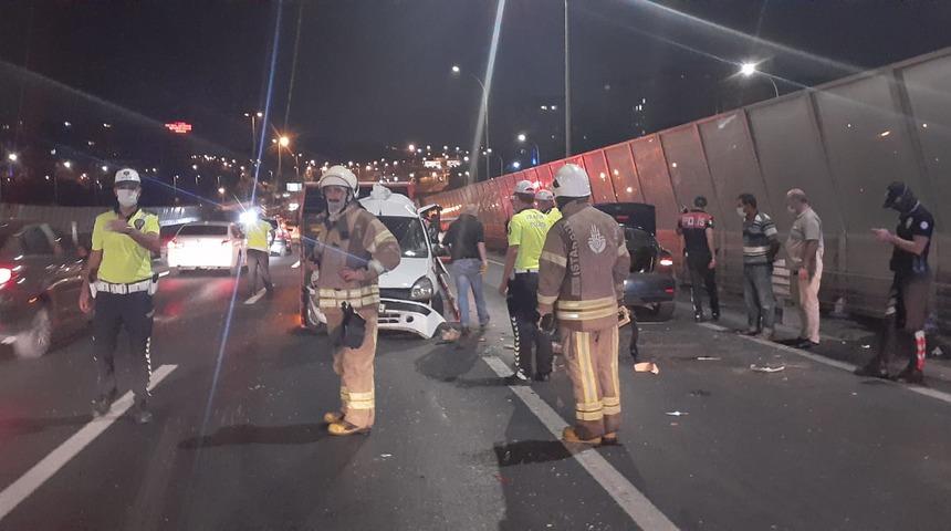 Haliç Köprüsü'nde feci kaza!