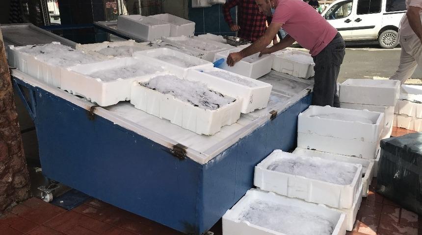 Iğdır&rsquo;da balıklar tezgahtaki yerini aldı