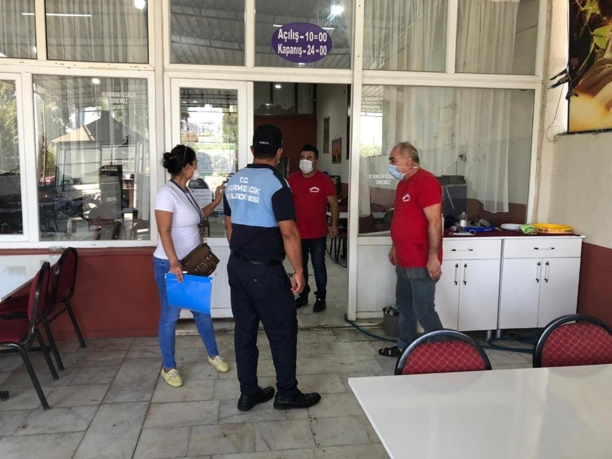 Germencik&rsquo;te 152 işletme denetlendi