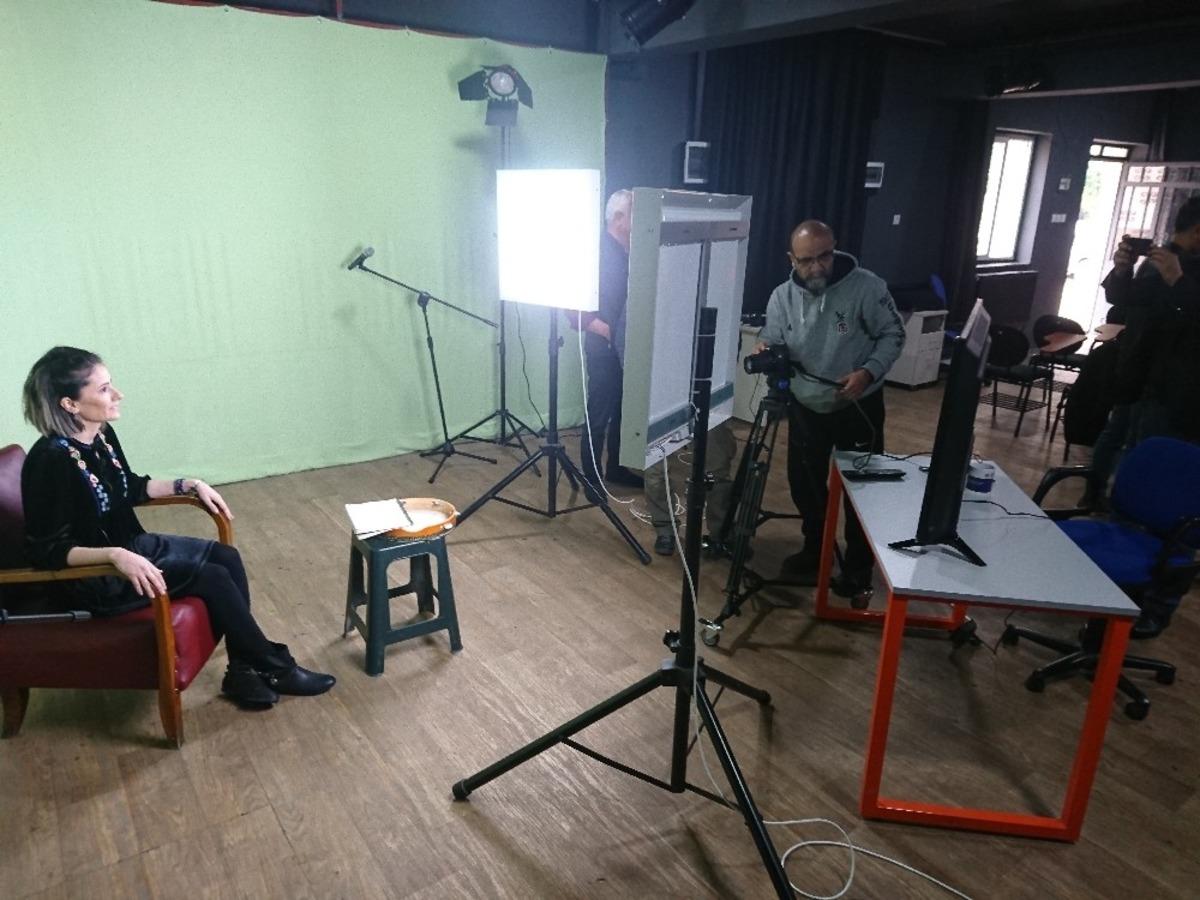 Aydın&rsquo;da EBA ders i&ccedil;eriklerinin &ccedil;ekimlerine başlandı