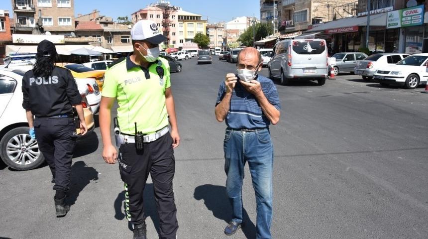 Nevşehir&rsquo;de maske takmayan 46 kişiye ceza yazıldı