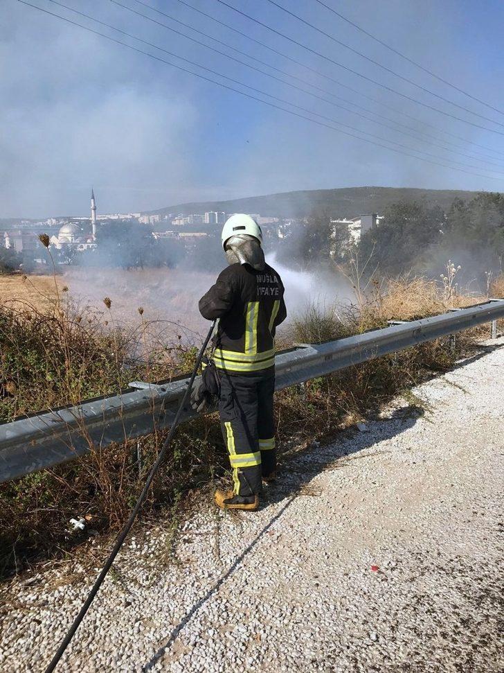 Kuş tarlayı yakıyordu G4