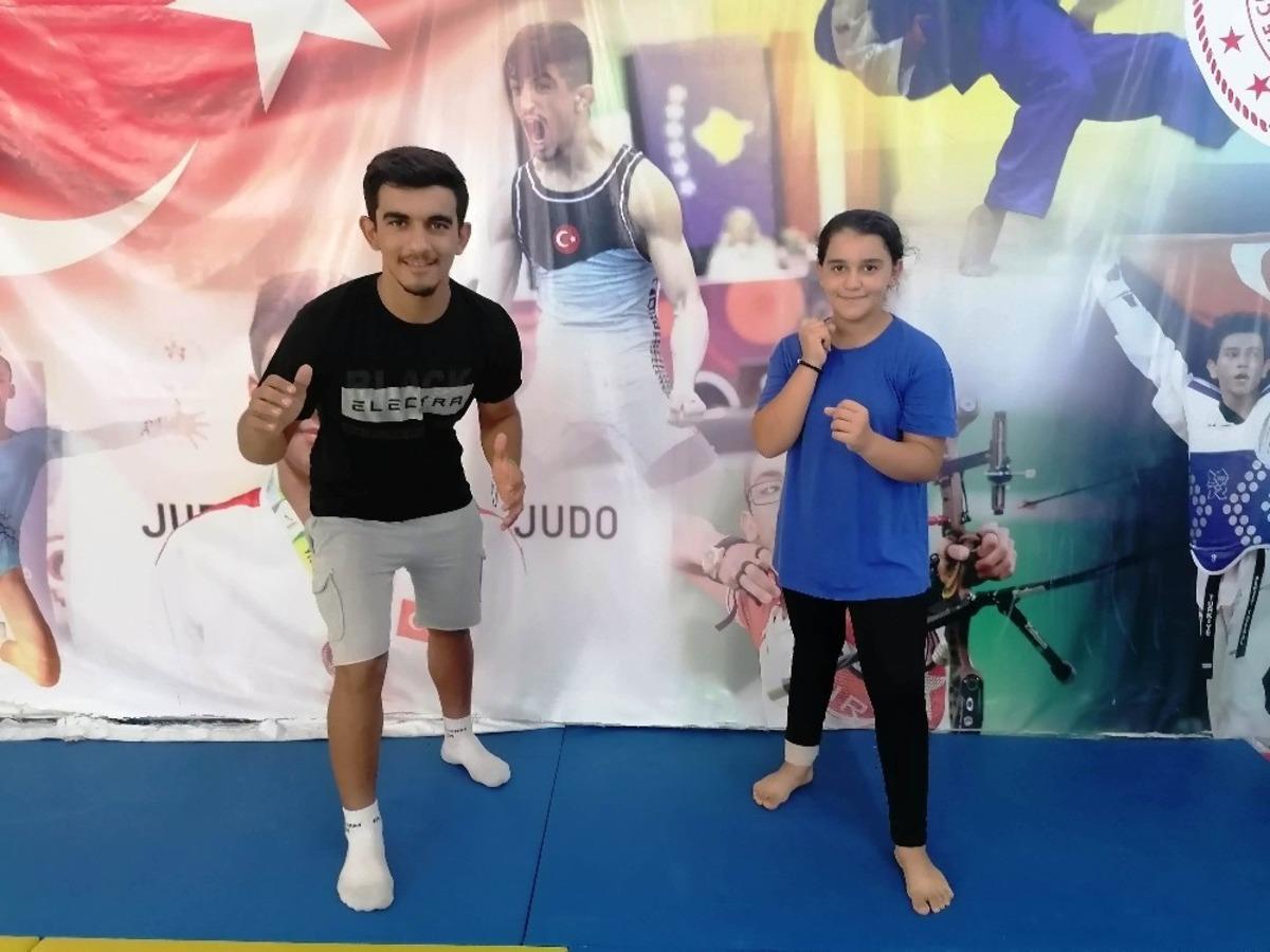 Yunusemreli kardeşlerin spor sevgisi