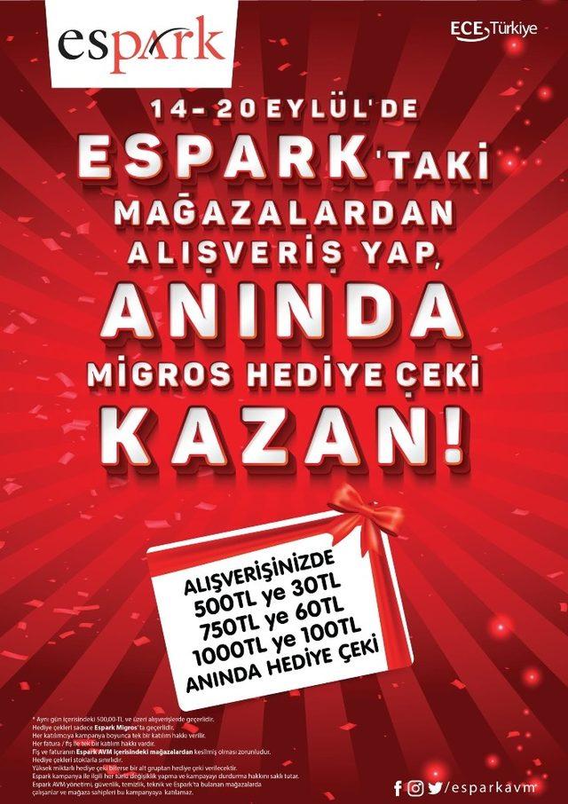 Espark’ta alışveriş kampanyası