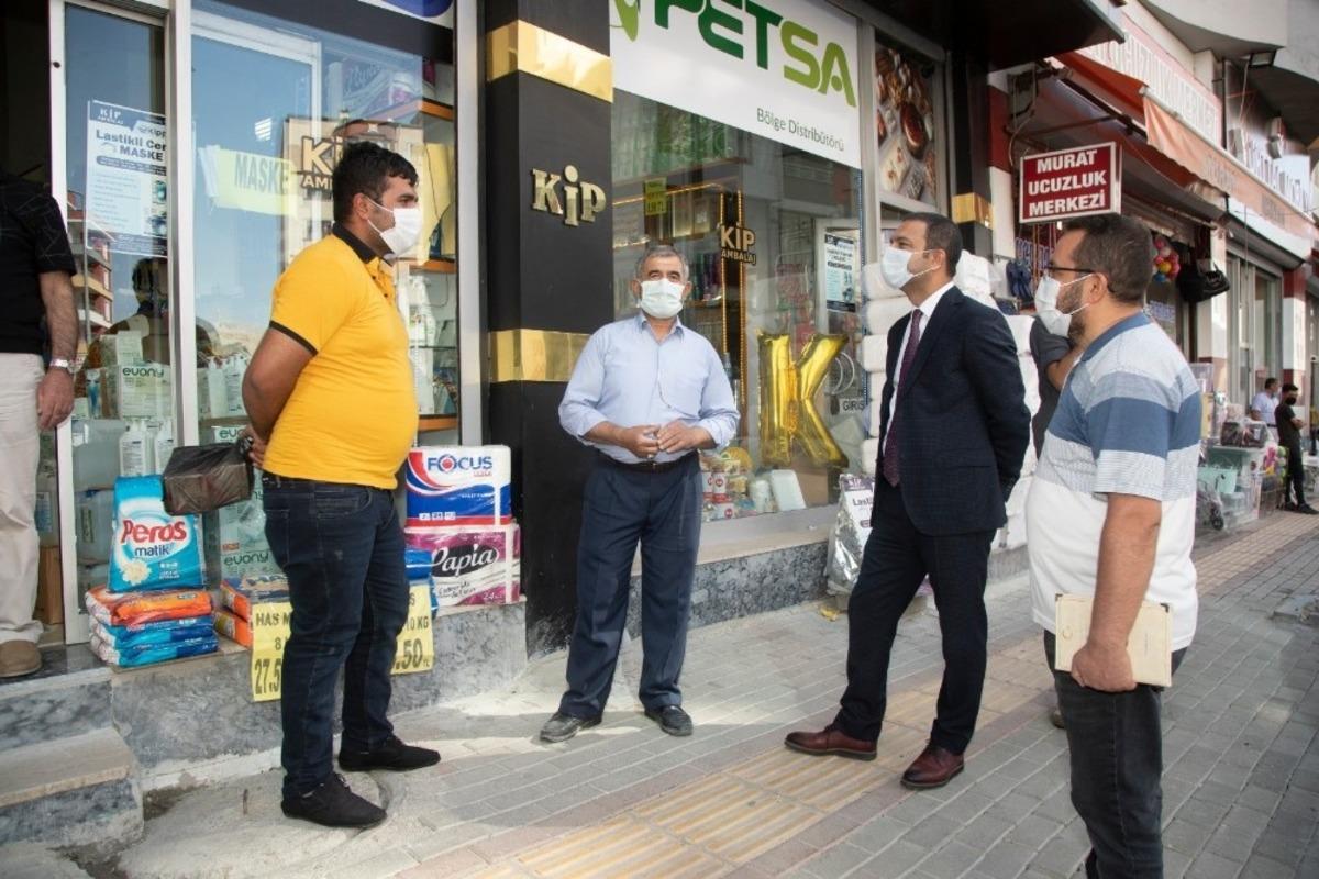 Başkan Vekili aslan&rsquo;dan esnaf ziyareti