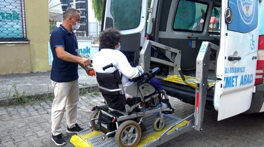Kdz.Ereğli Belediyesi&rsquo;nden engellilere &ouml;zel hizmet