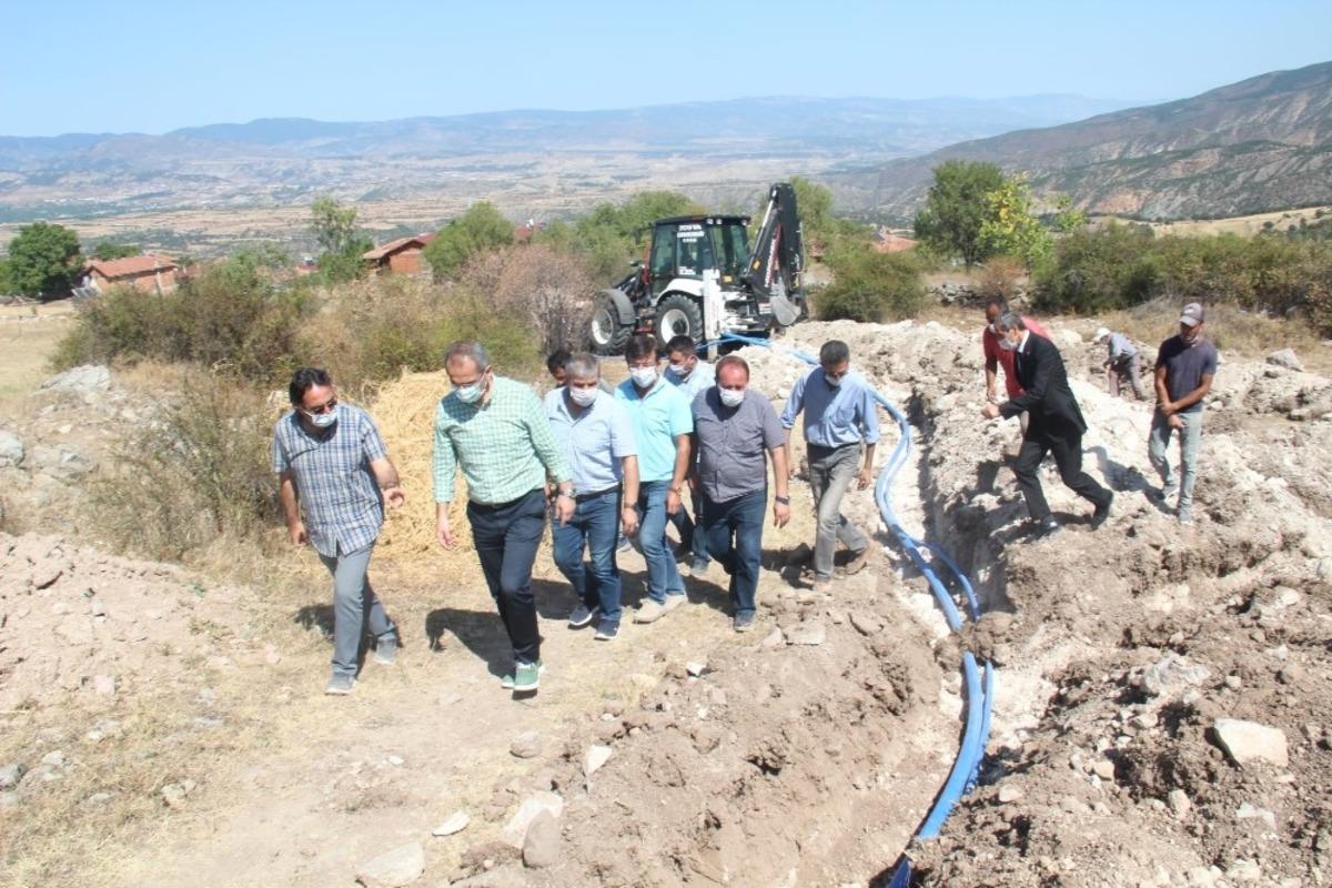 Pişkin, K&Ouml;YDES yatırımlarını inceledi