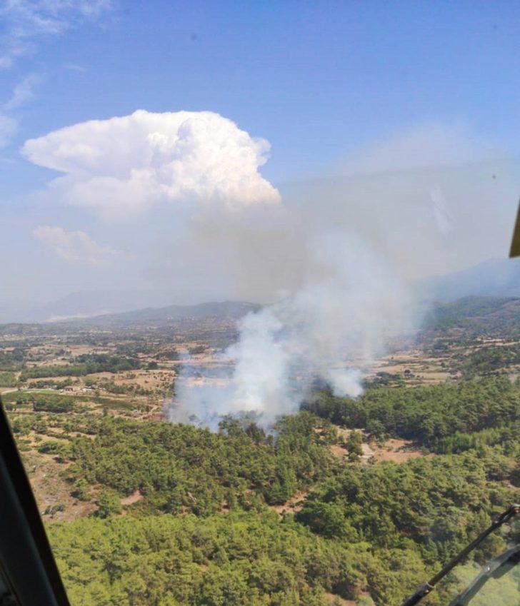 Milas’ta otluk yangını söndü, Güvercinlikte orman yangını başladı G3