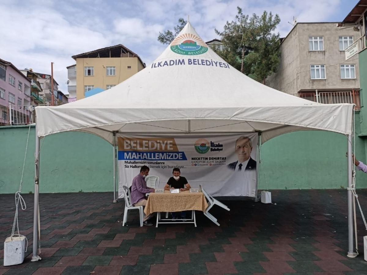 Belediye mahallemizde &ccedil;adırı 17. mahallesinde