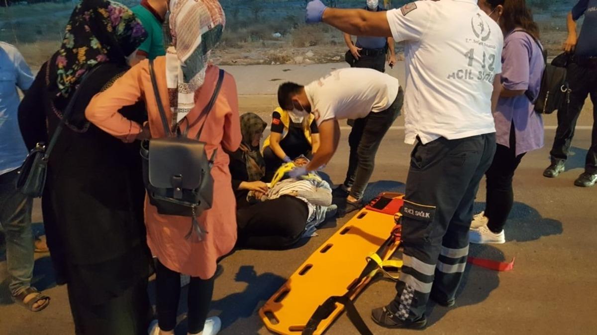 K&ouml;pekten ka&ccedil;an kadına minib&uuml;s &ccedil;arptı