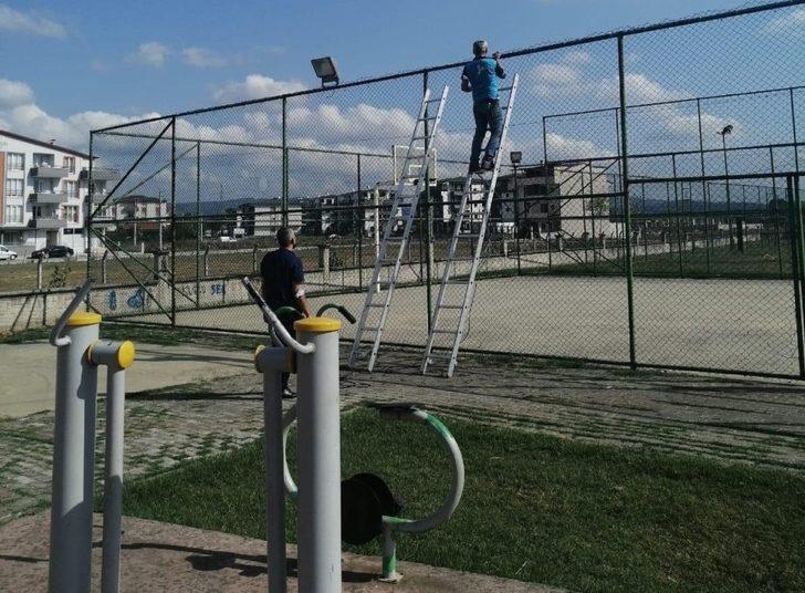 Kartepe Hacı İbrahim Parkı ışıl ışıl G1