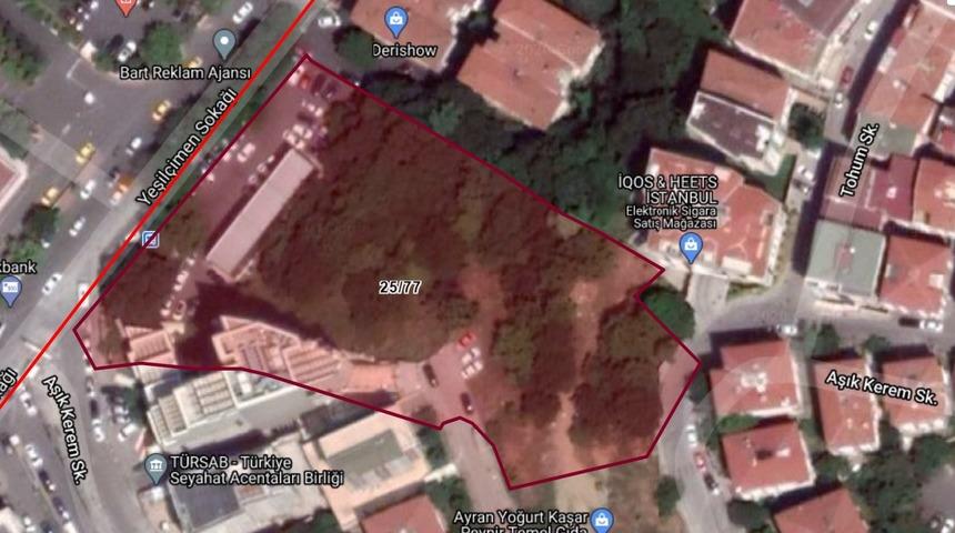 İBB, Beşiktaş'ta 5 bin 763 metrekarelik arsayı satışa &ccedil;ıkardı