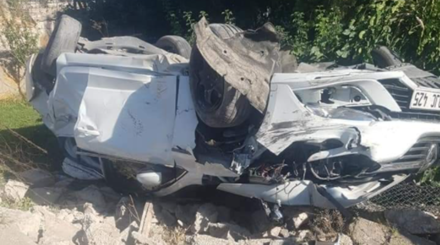 Mesudiye Belediye Başkanı İsa G&uuml;l kaza ge&ccedil;irdi