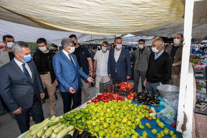 Vali Bilmez’den pazar esnafına ziyaret G5