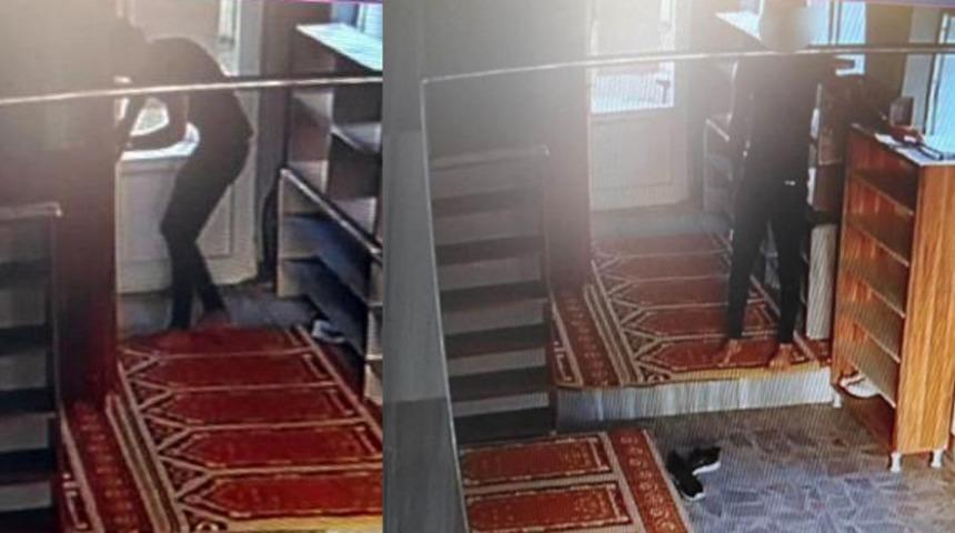 Camilerden hırsızlık yaptı! Böyle yakalandı