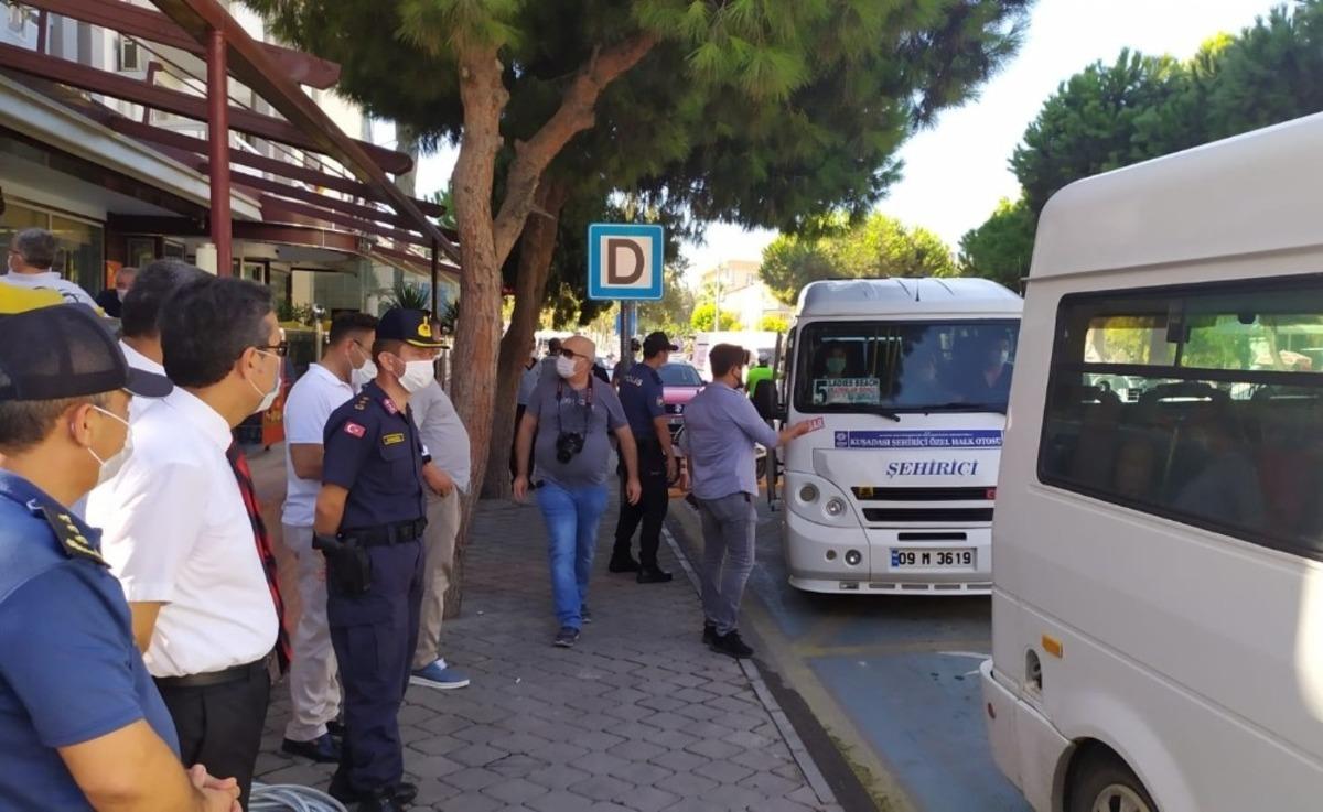 Kuşadası&rsquo;nda korona vir&uuml;s denetimleri devam ediyor