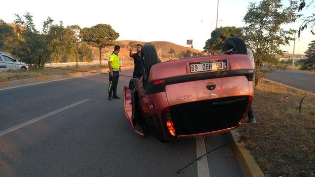 Kırıkkale’de trafik kazası: 2 yaralı