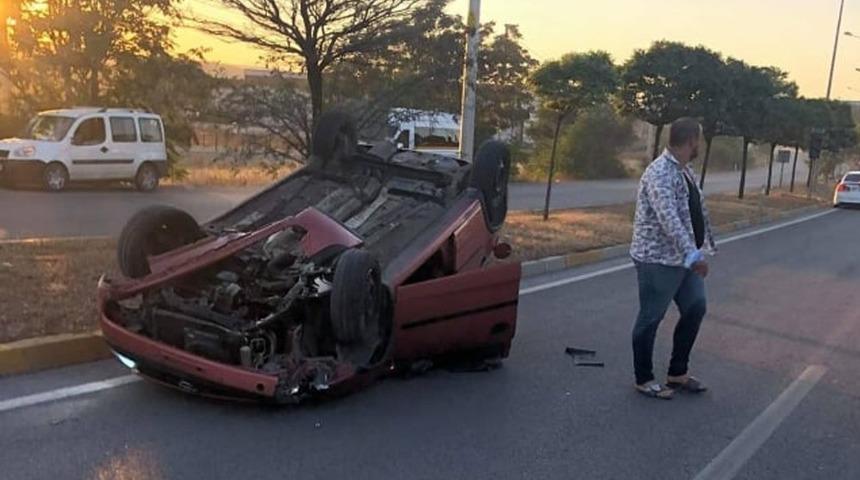 Kırıkkale&rsquo;de trafik kazası: 2 yaralı
