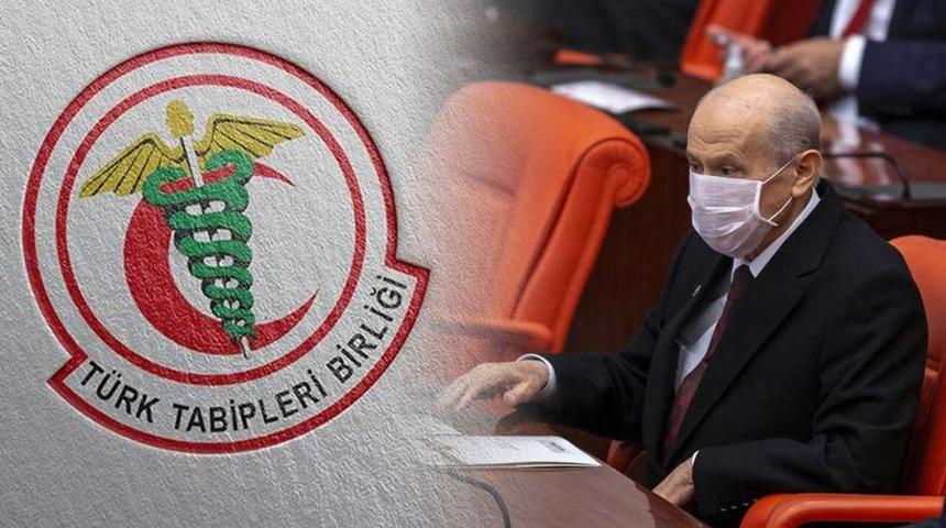 TTB'den Devlet Bah&ccedil;eli'ye yanıt: S&ouml;zlerimizin arkasında, g&ouml;revimizin başındayız