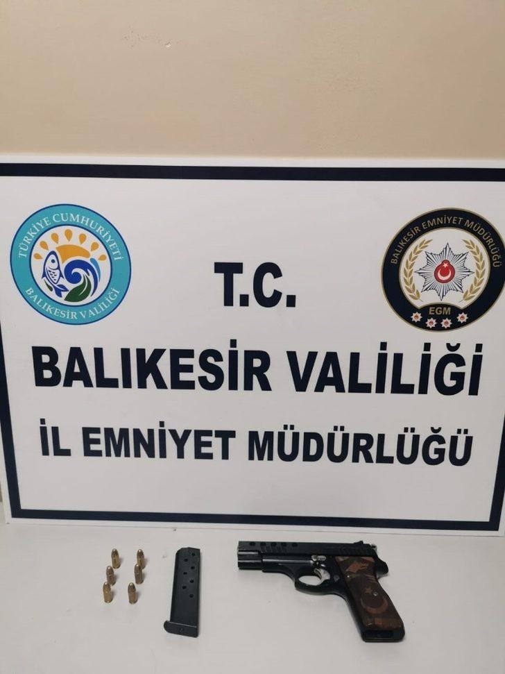 Balıkesir polisinden silah operasyonu G3