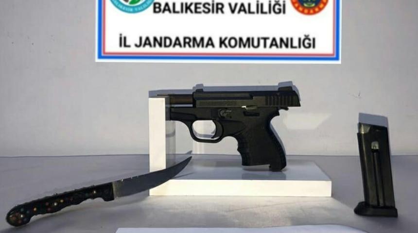 Jandarmanın dikkati yakalattı