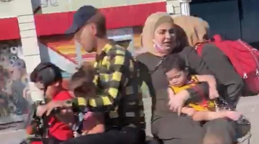 Canlarını hi&ccedil;e saydılar! Motosiklet &uuml;zerinde 6 kişi