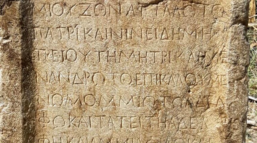 Isparta'da ele ge&ccedil;irildi! Tam 1800 yıllık