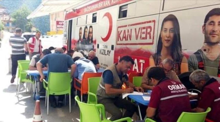Kan stoklarını yeniden doldurmak i&ccedil;in bağış alınacak