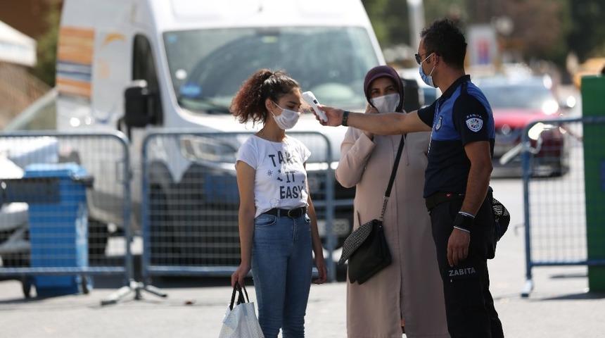 Kocasinan’ın pazar yerlerinde tüm önlemler en üst seviyede