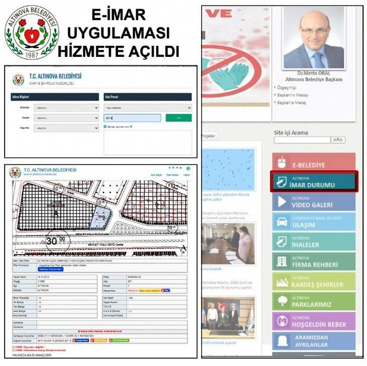 Altınova’da "e-imar" uygulaması G1