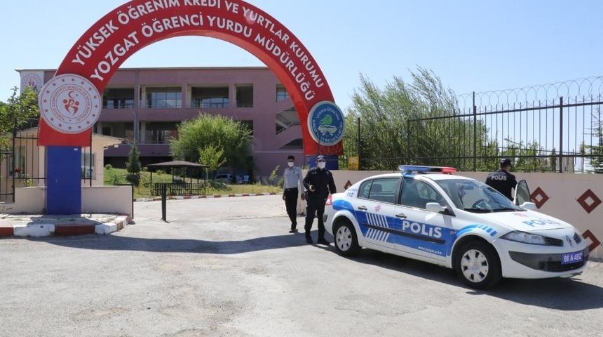 Yozgat&rsquo;ta karantina kurallarına uymayan 14 kişi yurda yerleştirildi