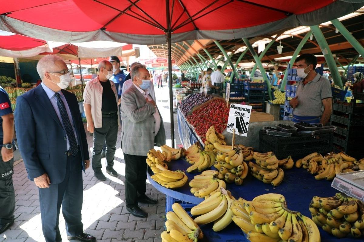 Talas&rsquo;ta &rsquo;Maske-Mesafe-Temizlik&rsquo; denetimi