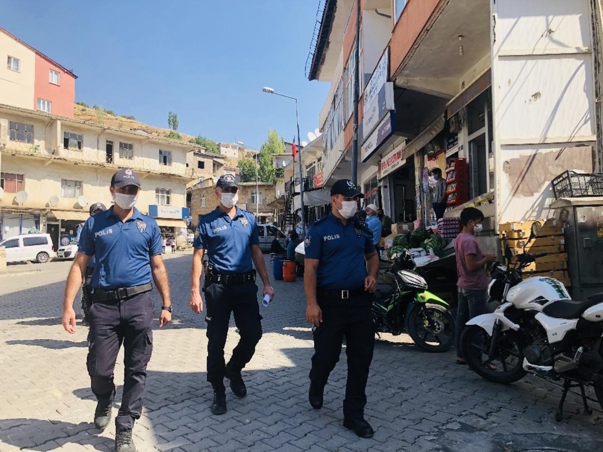 Hizan&rsquo;da korona vir&uuml;s denetimleri