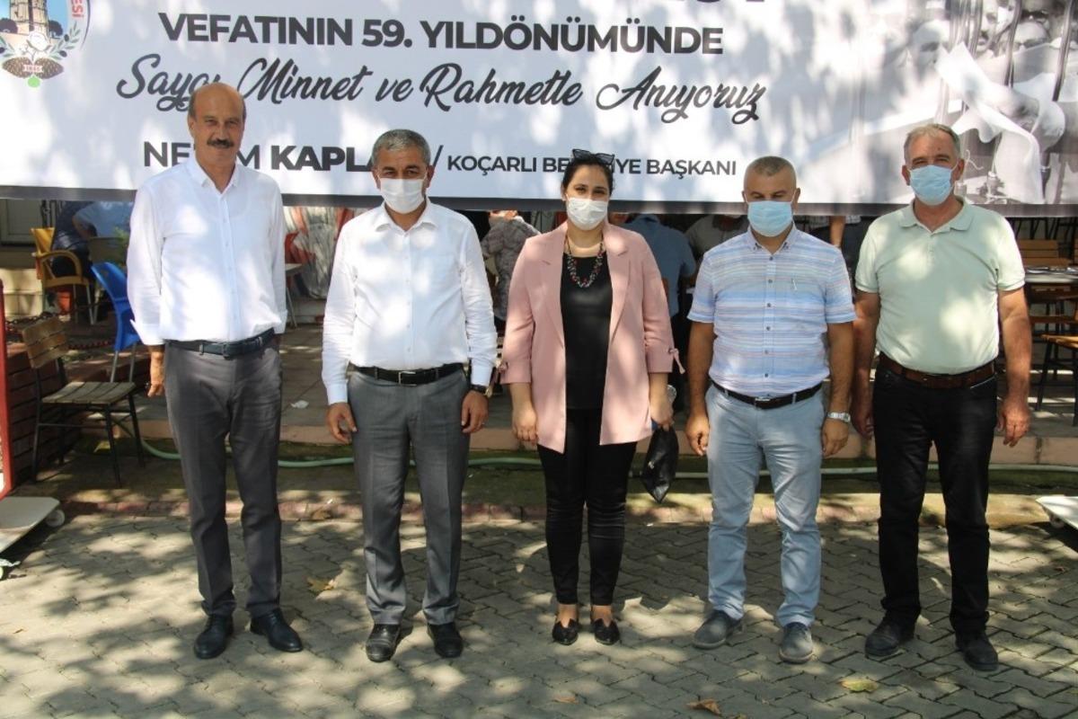 Demokrasi şehidi Adnan Menderes memleketi Ko&ccedil;arlı&rsquo;da anıldı