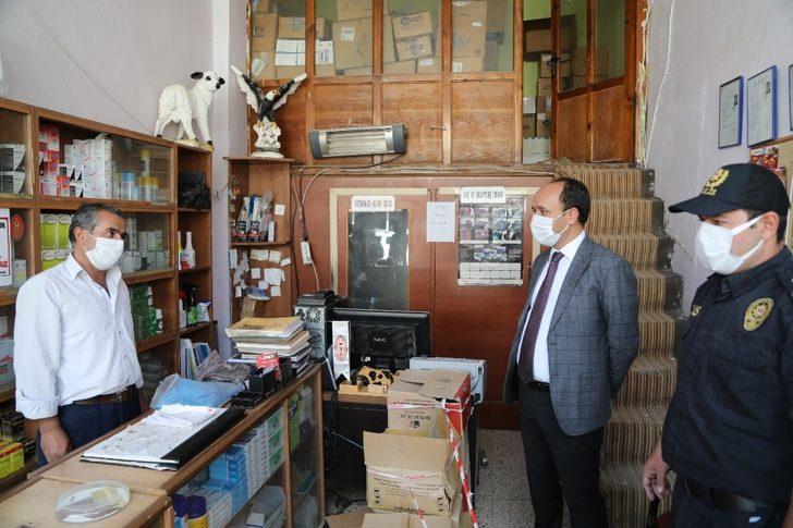 Başkale’de korona virüs denetimleri G3