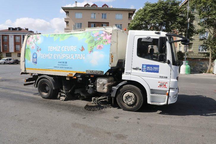 Eyüpsultan mahallelerinde temizlik seferberliği G3