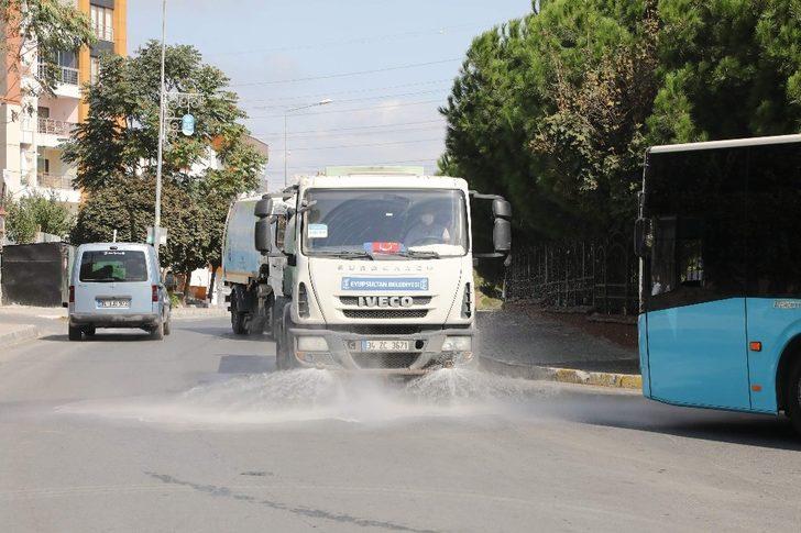 Eyüpsultan mahallelerinde temizlik seferberliği G4